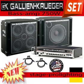Gallien-Krueger Bass Amp 750W SET